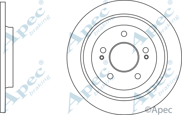 Brake Disc (DSK3016)