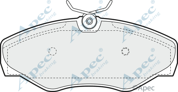 Brake Pad Set, disc brake (PAD1202)