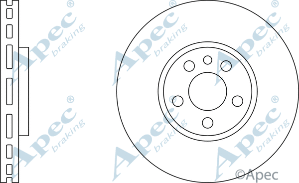 Brake Disc (DSK2205)