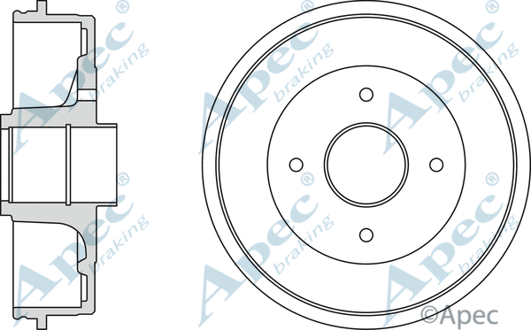 Brake Drum (DRM9161)