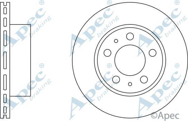 Brake Disc (DSK512)