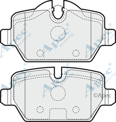Brake Pad Set, disc brake (PAD1459)
