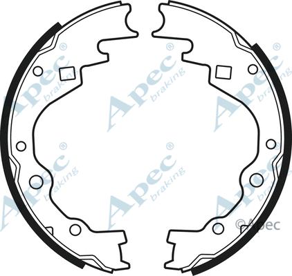 Brake Shoe Set (SHU431)