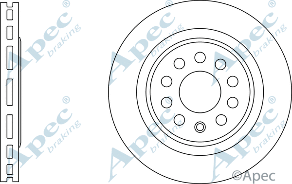 Brake Disc (DSK3166)