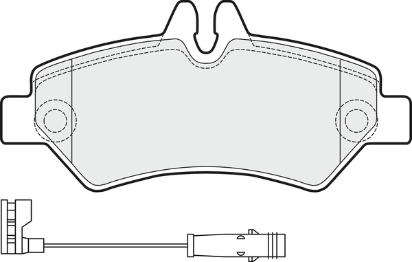 Brake Pad Set, disc brake (PD3091)