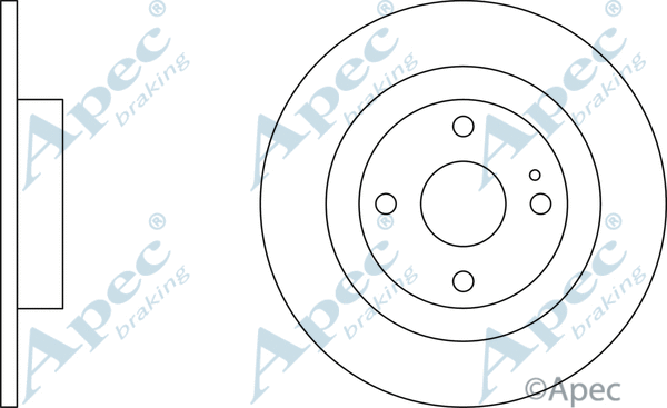 Brake Disc (DSK2095)
