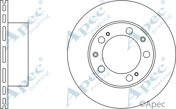 Brake Disc (DSK786)