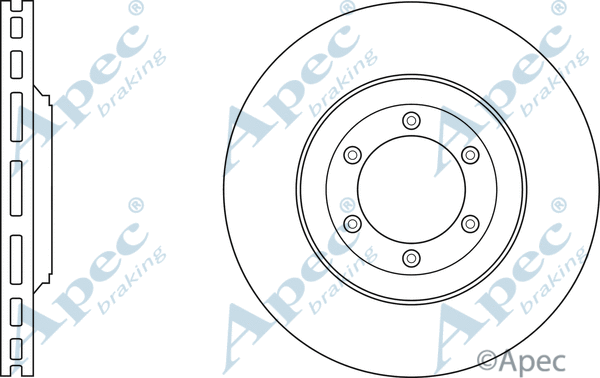 Brake Disc (DSK3076)
