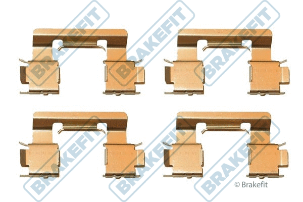 Accessory Kit, disc brake pad (BKT1289)