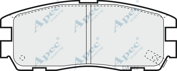 Brake Pad Set, disc brake (PAD798)