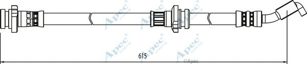 Brake Hose (HOS4054)