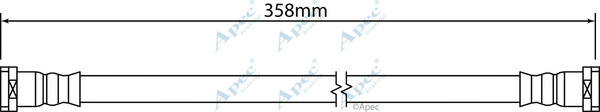 Brake Hose (HOS4239)