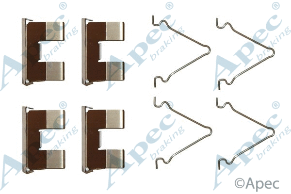 Accessory Kit, disc brake pad (KIT284)