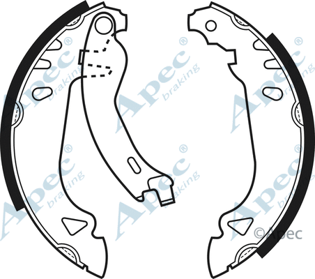 Brake Shoe Set (SHU459)
