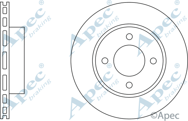 Brake Disc (DSK2648)