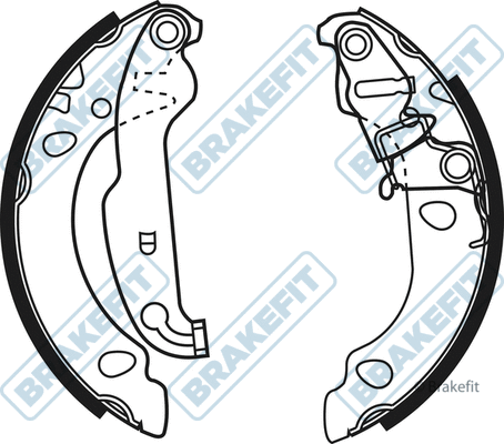 Brake Shoe Set (BSH1027)