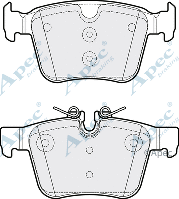 Brake Pad Set, disc brake (PAD2054)