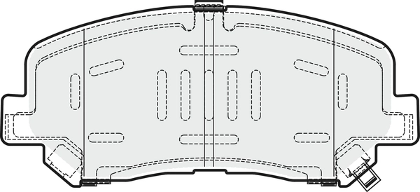 Brake Pad Set, disc brake (PD3728)