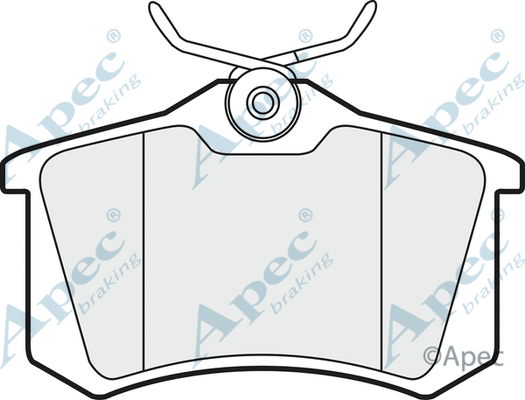 Brake Pad Set, disc brake (PAD1190)