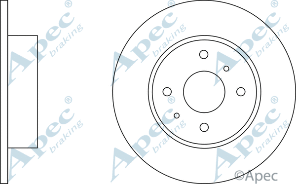 Brake Disc (DSK225)