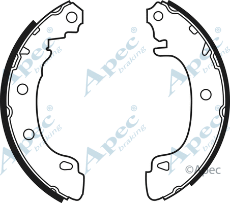 Brake Shoe Set (SHU541)