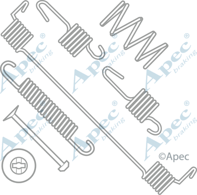 Accessory Kit, brake shoes (KIT957)
