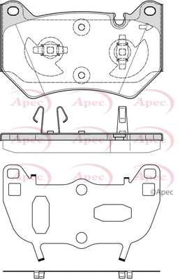 Brake Pad Set, disc brake (PAD2311)