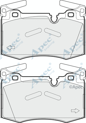 Brake Pad Set, disc brake (PAD1683)