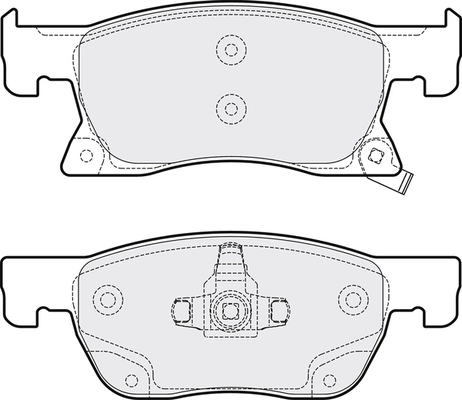 Brake Pad Set, disc brake (PD3781)