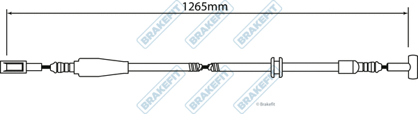 Cable Pull, parking brake (BBC3241)