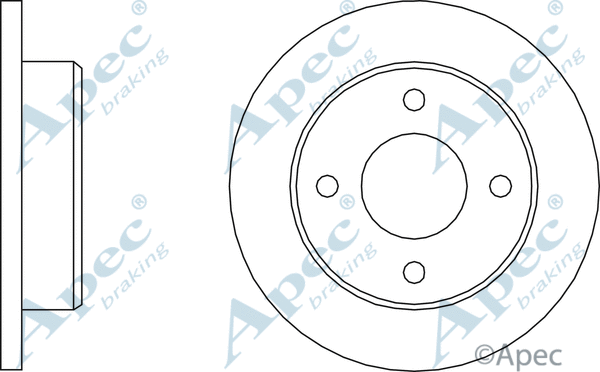 Brake Disc (DSK161)