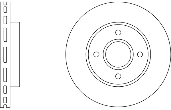 Brake Disc (SDK6035)
