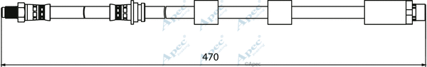 Brake Hose (HOS3903)