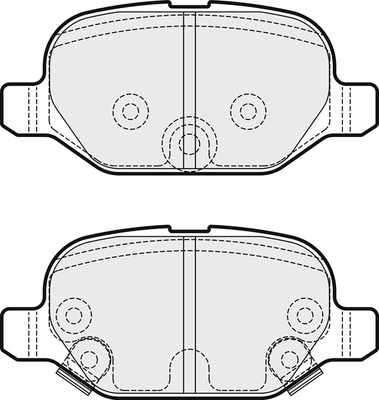 Brake Pad Set, disc brake (PD3858)