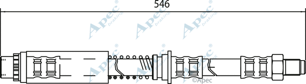 Brake Hose (HOS4047)