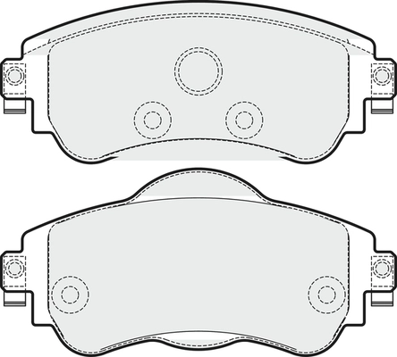 Brake Pad Set, disc brake (PD3717)