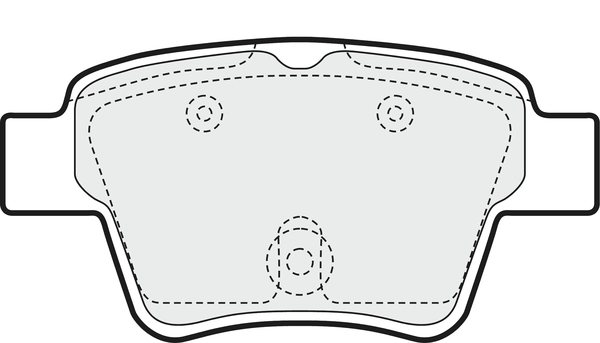 Brake Pad Set, disc brake (PD3155)