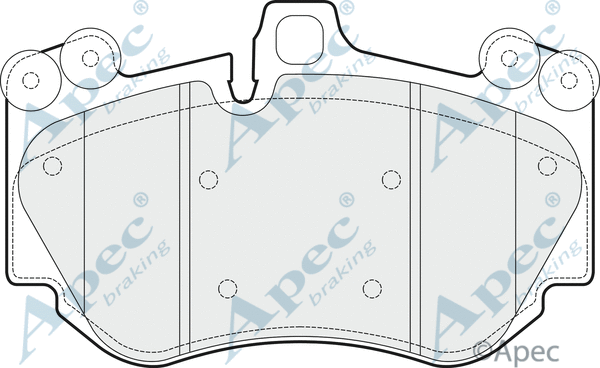 Brake Pad Set, disc brake (PAD1483)