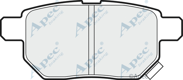 Brake Pad Set, disc brake (PAD1579)