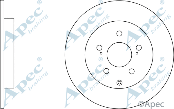 Brake Disc (DSK3116)