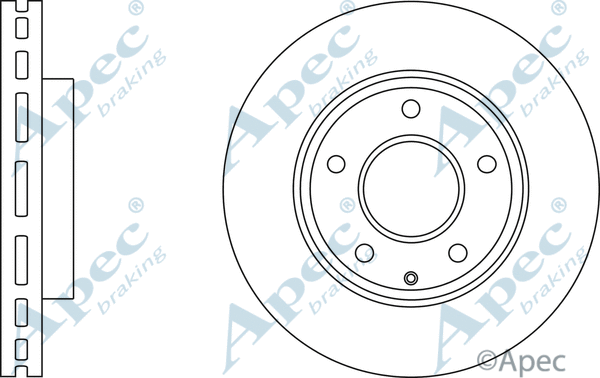 Brake Disc (DSK3044)