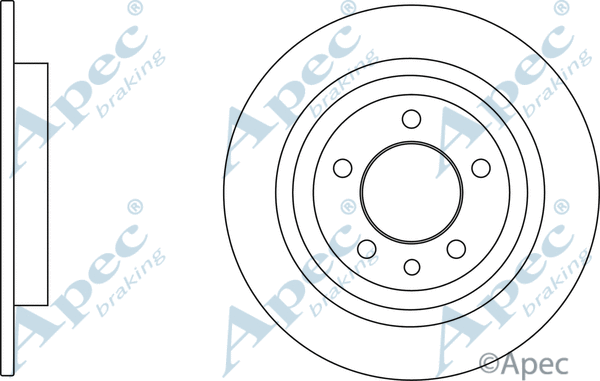 Brake Disc (DSK3123)