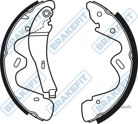 Brake Shoe Set (BSH1118)