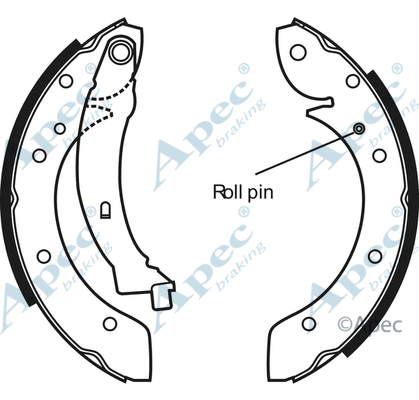 Brake Shoe Set (SHU559)