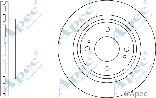 Brake Disc (DSK3282)