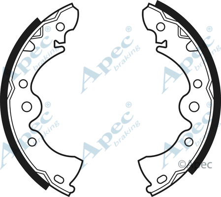 Brake Shoe Set (SHU421)