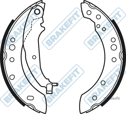 Brake Shoe Set (BSH1064)