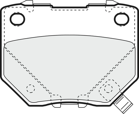 Brake Pad Set, disc brake (PD3442)