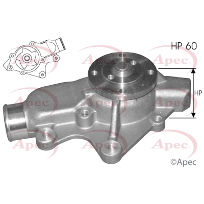 Water Pump, engine cooling (AWP1271)