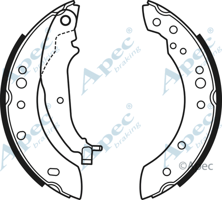 Brake Shoe Set (SHU749)